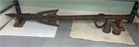 Massive cast iron whaling spear, recovered from Ko