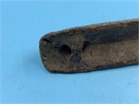 St. Lawrence Island artifact ivory sled runner, ma