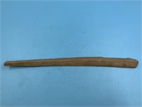 St. Lawrence Island artifact 11.5" long bone story
