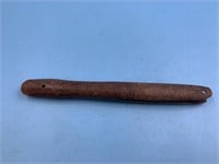 St. Lawrence Island artifact ivory harpoon, on one
