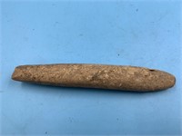 St. Lawrence Island artifact 6" bone artifact, was