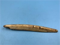 St. Lawrence Island artifact 7" ivory handle