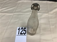 EARLY WATER BOTTLE W/ WIRE BAIL AND CAP