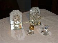 Glass figurines