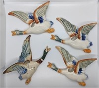 Lot of 4 Flying Geese Wall Pockets (4pcs)