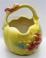 Hull Pottery Basket Vase