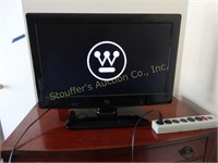 Westinghouse 26" flat screen TV w/remote Model #