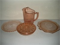 Pink Depression Glass