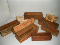 Wooden Cheese Boxes