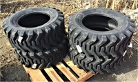 (4x) New 12-16.5 SKS332 Skidloader Tires