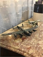 Two Metal Die Cast Model Planes
