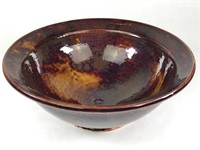 Barb Lund 2002 Glazed Porcelain Bowl