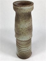 Marked Stoneware Vase