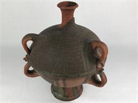 Covered Stoneware Urn
