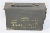 Canadian Military 9MM Ball Cartridges Ammo Box