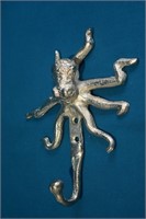 Metal Octopus Coat Hanger