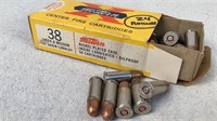 (24) Western 38 Smith & Wesson ammunition