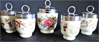 FIVE ROYAL WORCESTER EGG CODDLERS