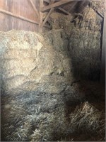 Approximately 1000 bales straw in hay mow