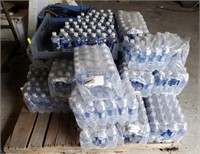 PALLET OF WATER BOTTLES