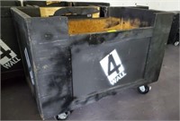 PAIR OF ELECTRIC CHAIN HOIST IN WOODEN CRATE