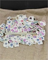 Used postage stamps