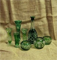 Emerald  stemware