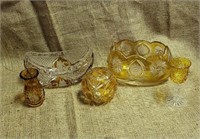 Crystal bowls, votive, vase, stemware