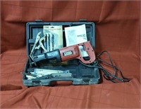 Tool Shop reciprocating saw with extra blades a