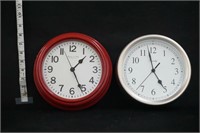 Group of 2 Wall Clocks