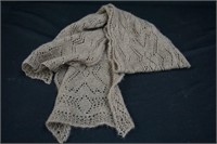 100% Quiviut Hand Knitted Scarf