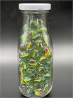 Jar of Marbles - 6” Tall