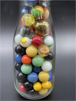 Jar of Marbles - 6" Tall