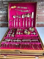 Antique Princess Jewelry 150 Piece Brass Flatware