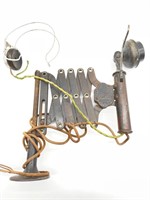 Antique Phone Operator Set with Headset - Leich