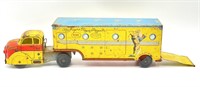 Vintage Tin Marx Rogers Truck and Trailer - 1950s