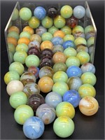 Vintage Large Marbles - Approx 62