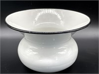 Vintage Porcelain Spitton 8.5” x 5.5”