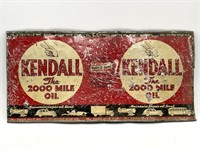 Kendall Oil Metal Sign 5.5” x 11.5”