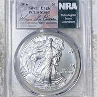 2016 Silver Eagle PCGS - MS69