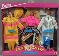 1993 Barbie Caring Careers Fashion Gift Set