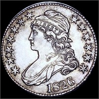 1826 Capped Bust Half Dollar CLOSELY UNCIRCULATED