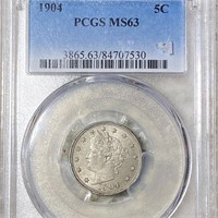 1904 Liberty Victory Nickel PCGS - MS63