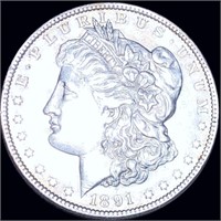 1891 Morgan Silver Dollar UNCIRCULATED