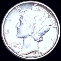 1919-S Mercury Silver Dime UNCIRCULATED