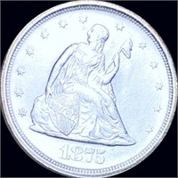 1875-S Seated Twenty Cent Piece UNCIRCULATED