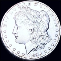 1898-S Morgan Silver Dollar XF