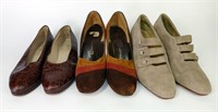 Vtg. Harold's, Brevada & Chinese Laundry Shoes 7