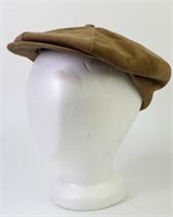 Men's Suede Newsboy Cap