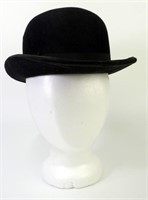 Men's Black Bowler Hat